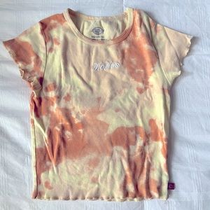 Dickies Tie-Die Crop Top T-shirt